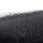 Goatskin Quilted Medium Chanel 19 Flap Navy Blue