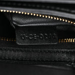 Shiny Calfskin Medium Triomphe Black
