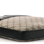 GG Supreme Monogram Flat Messenger Bag Black