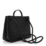 Nappa Intrecciato Small Andiamo Shoulder Bag Black