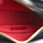 Aged Calfskin Quilted Small Gabrielle Hobo Black