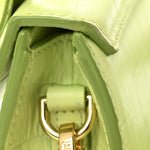 Calfskin Crocodile Embossed Le Chiquito Light Green