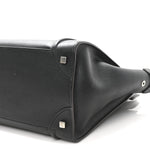 Drummed Calfskin Mini Luggage Black