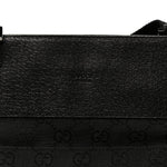 GG Monogram Messenger Crossbody Bag Black