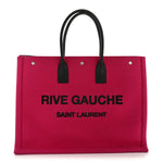 Wool Rive Gauche Tote Fuchsia