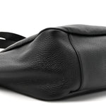 Grained Deerskin Bea Tote Black
