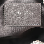 Metallic Goatskin Callie Mea Tassel Silver