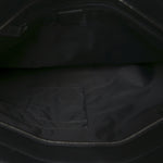 Techno Canvas Web Vertical Tote Black