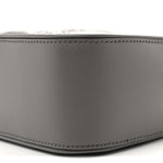Calfskin GG Matelasse Shoulder Bag Dusty Grey Natural