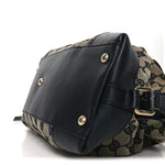 Monogram Brick Lane Small Boston Navy