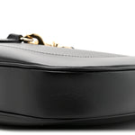 Ancora Calfskin Medium Jackie Shoulder Bag Black
