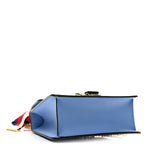 Calfskin Mini Sylvie Chain Shoulder Bag Clear Sky Blue