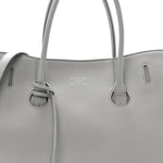 Smooth Calfskin Hampton Carry All Bag Grey