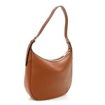Supple Calfskin Medium Triomphe Heloise Shoulder Bag Tan