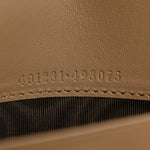 GG Supreme Monogram Mini Dionysus Chain Wallet Beige Taupe