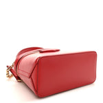 Box Calfskin Antigona Vanity Bag With Chain Vermillon