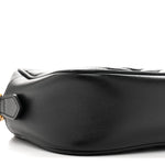 Calfskin Matelasse Small GG Marmont Chain Shoulder Bag Black