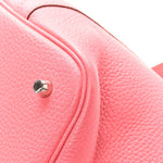 Taurillon Clemence Picotin Lock 22 MM Rose Azalee