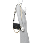 Calfskin The J Marc Shoulder Bag Black