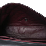 Lambskin Quilted Maxi Single Flap Black