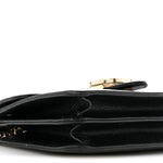 Dollar Calfskin Small Interlocking G Shoulder Bag Black
