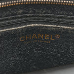 Caviar Quilted Medallion Tote Black