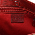 GG Plus Monogram Vertical Tote Red