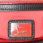 Calfskin Mix Chevron Spikes Panettone Messenger Black