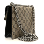 GG Supreme Monogram Mini Dionysus Shoulder Bag Black
