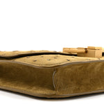 Ostrich Carre Satchel Green