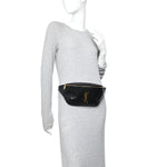 Grain De Poudre Monogram Belt Bag Black