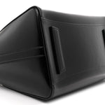 Shiny Lord Calfskin Medium Antigona Black
