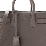 Grained Calfskin Baby Sac De Jour Fog