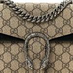 GG Supreme Monogram Mini Dionysus Shoulder Bag Black