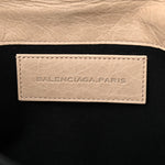 Agneau Giant 21 Gold Hardware Envelope Clutch Sahara