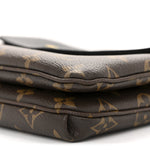 Monogram Twice Pochette Black