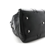 Lambskin Cannage Granville Polochon Black
