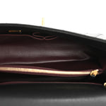Caviar Quilted Small Coco Chain Handle Flap Black