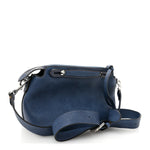 Cuoio Romano Selleria Denim Effect Medium By The Way Soft Boston Bag Blue