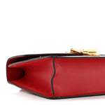 Calfskin Small Sylvie Shoulder Bag Hibiscus Red