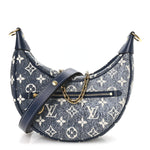 Monogram Jacquard Denim Loop Bleu