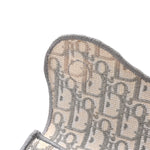 Oblique Slim Saddle Pouch Grey