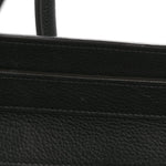 Drummed Calfskin Micro Luggage Black