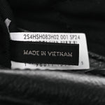Goatskin The Large Cargo Bag Black