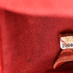 Caviar Quilted Small Boy Flap Red