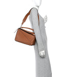 Calfskin Medium Puzzle Bag Tan