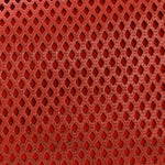 Perforated Calfskin Large Up In The Air Flap Red