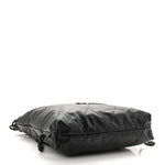 Shiny Calfskin Quilted Chanel 22 Backpack So Black