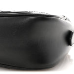 Calfskin Matelasse Monochrome Small GG Marmont Chain Shoulder Bag Black