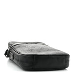 Calfskin Monogram Shadow Danube PM Black